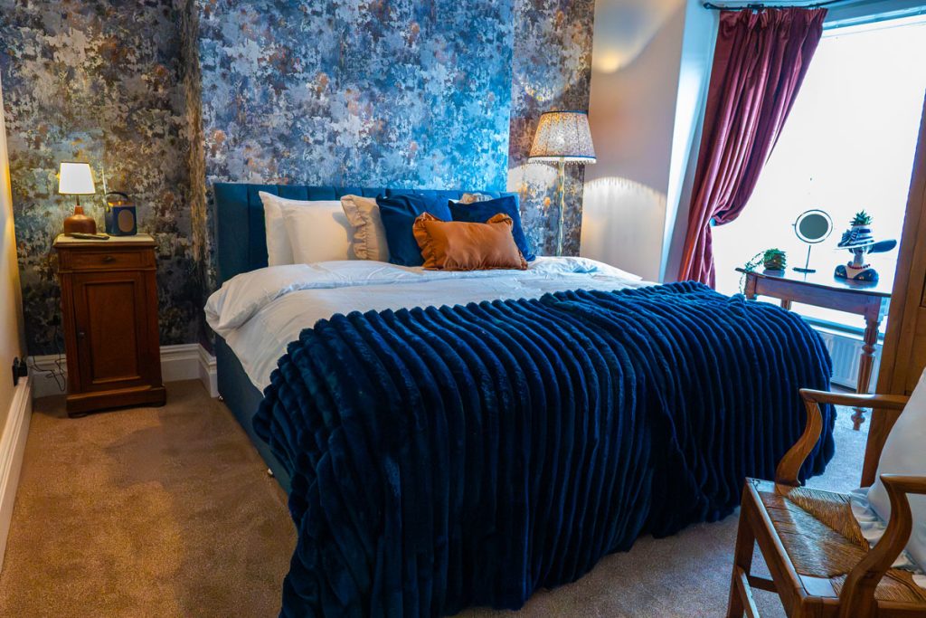 Interior bedroom shot of Chrome Hill, Guesthouse accommodation in Buxton
