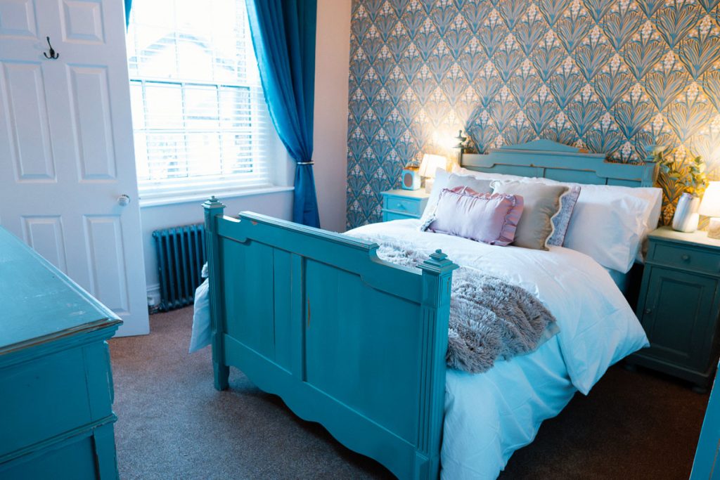 Interior bedroom shot of The Roaches, Guesthouse accommodation in Buxton